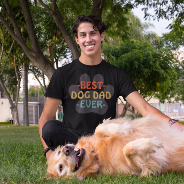 Best Dog Dad Ever T-Shirt (Creator Uploaded)