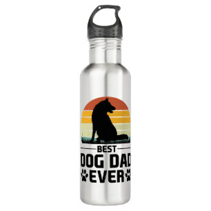 Best Dog Dad Ever T-Shirt 3 710 Ml Water Bottle