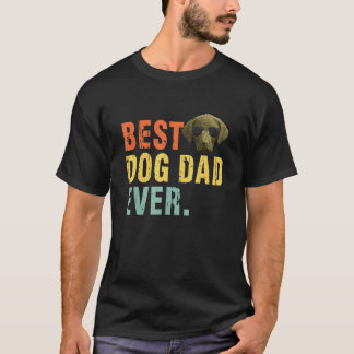 Best Dog Dad Ever T Shirt Chesapeake Bay Retriever