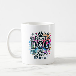 Best Dog Dad Ever Theme Coffee Mug
