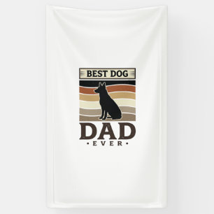 Best Dog Dad Ever Vintage Dog Lover Design_1 Banner
