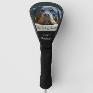 Best Dog Dad Personalised Golf Head Cover