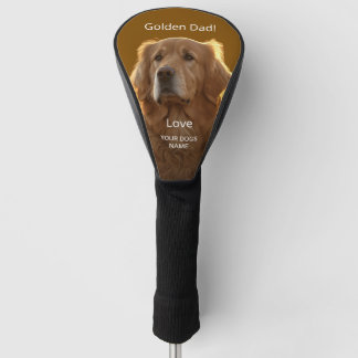 Best Dog Dad Personalised Golf Head Cover
