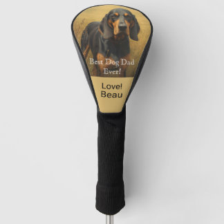 Best Dog Dad Personalised Golf Head Cover
