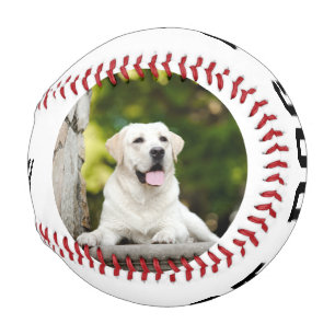 Best Dog Dad Photo Personalised Baseball