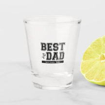 Best Dog Dad Shot Glass Father's Day Gift