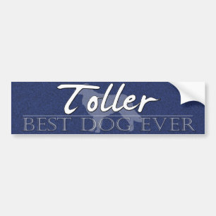 Best Dog Duck Toller Bumper Sticker