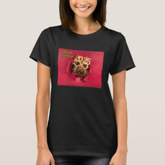 Best Dog Ever Paw Prints Custom Cute Pet Photo Tee