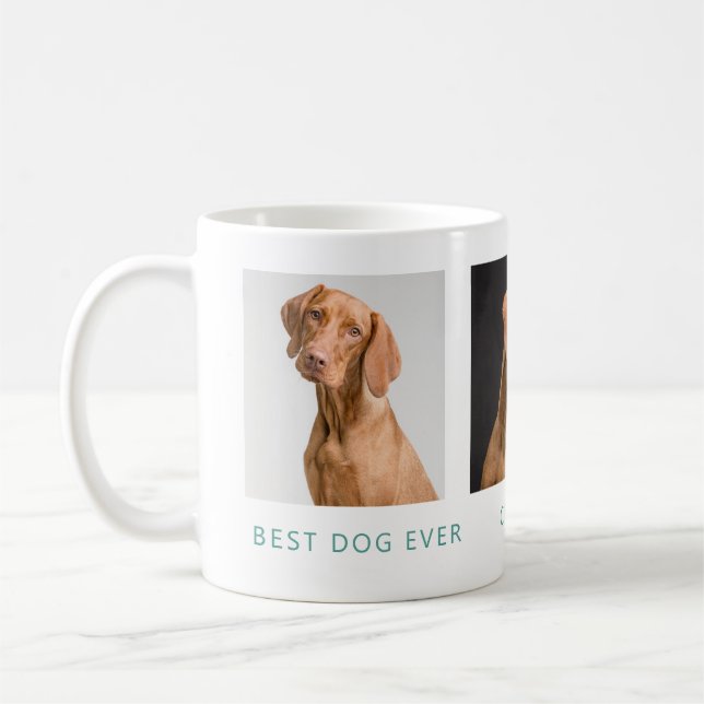 Best Dog Ever | Personalised Photo Mug (Left)