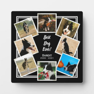 Best Dog Ever Personalised Photo Pet Memorial  Plaque