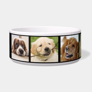 Best Dog Ever Photo Collage Fun Black White