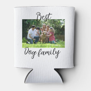 Best dog family mum dad pet animal friend holidayg can cooler