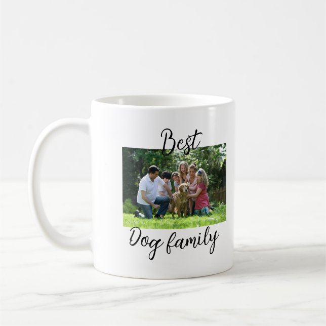 Best dog family mum dad pet animal friend holidayg coffee mug (Left)
