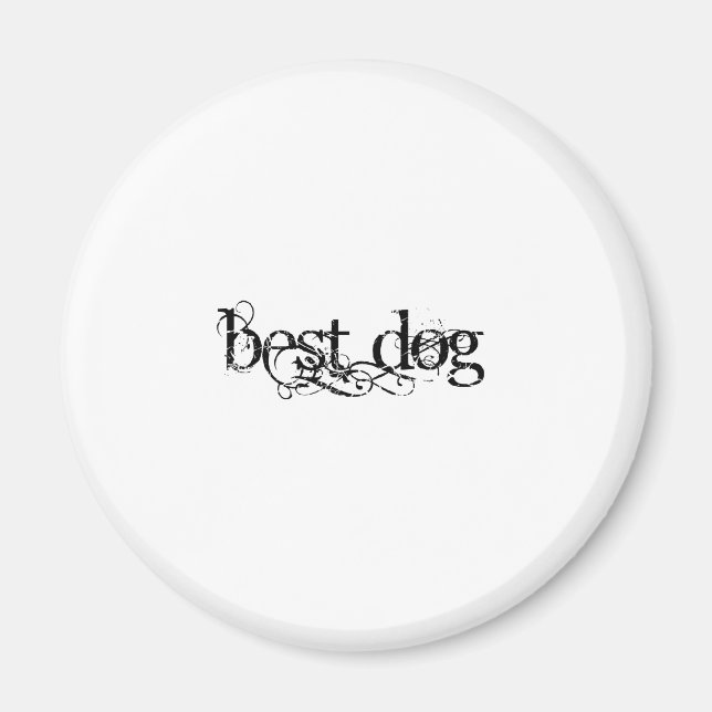 Best Dog Magnet (Front)