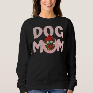 Best Dog Mom Ever Chocolate Lab Labrador Sweatshirt