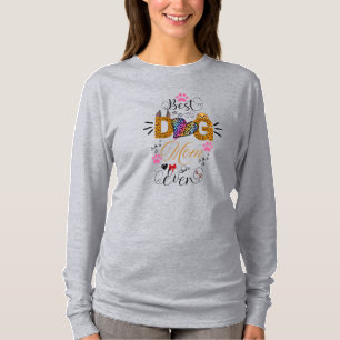 Best Dog Mom Ever Shirt – Leopard Print dog Mom