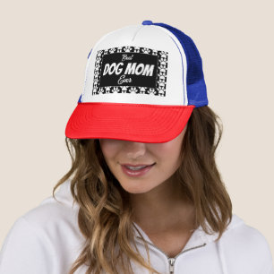 BEST DOG MOM EVER TRUCKER HAT
