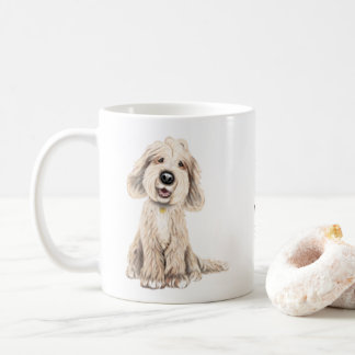 Best Dog Mom, Labradoodle/Cockapoo Mug