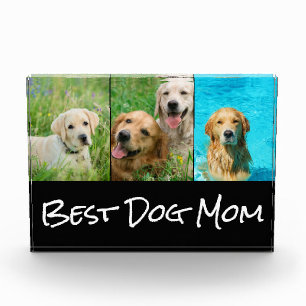 Best Dog Mom Photo Block
