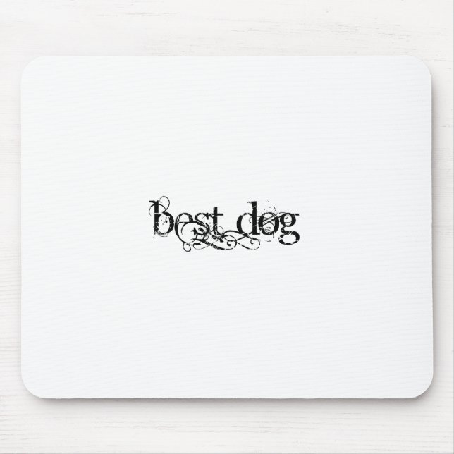 Best Dog Mouse Mat (Front)
