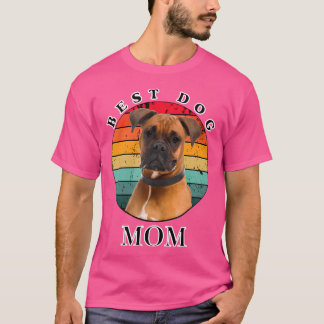 Best Dog Mum Boxer T-Shirt