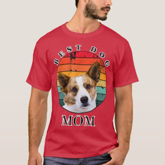 Best Dog Mum Cardigan Welsh Corgi T-Shirt