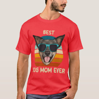 Best Dog Mum Ever Australian Cattle Dog gift girl T-Shirt