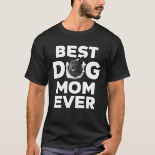 Best Dog Mum Ever Australian Kelpie Lovers For Dog T-Shirt