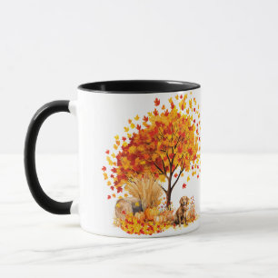 Best Dog Mum Ever Autumn, Golden Retriever Mug