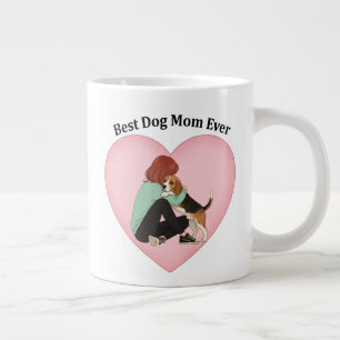 Best Dog Mum Ever Beagle Large Coffee Mug