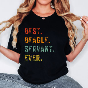 Best Dog Mum Ever Beagle Servant Womens T-Shirt
