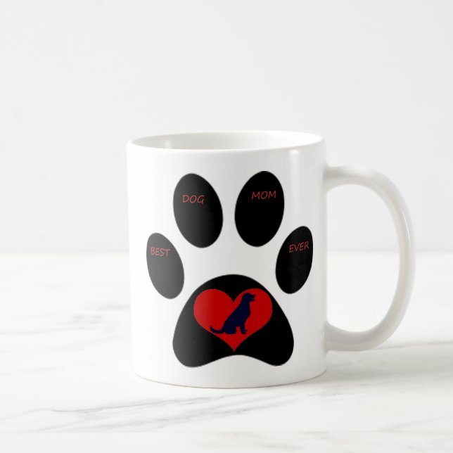 Best Dog Mum Ever Coffee Mug (Right)