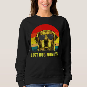 Best Dog Mum Ever Golden Retriever   Sweatshirt