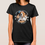 Best Dog Mum Ever Paw Prints Custom Cute Pet Photo T-Shirt<br><div class="desc">Best Dog Mum Ever... Surprise your favourite Dog Mum this Mother's Day , birthday or Christmas with this super cute custom pet photo t-shirt. Customise this dog mum t-shirt with your dog's favourite photo, and name. This dog dad shirt is a must for dog lovers and dog moms. Great gift...</div>
