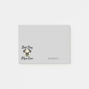 Best Dog Mum Ever Personalise Post-it Notes