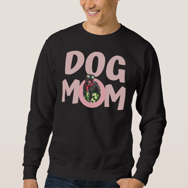 Best Dog Mum Ever Pitbull Sweatshirt (Front)