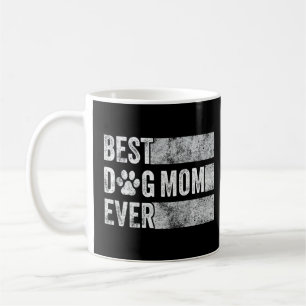 Best Dog Mum Ever Retro Dog Mummy  Mother Vintage  Coffee Mug