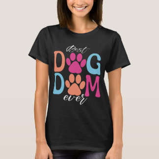 best dog mum ever retro  T-Shirt