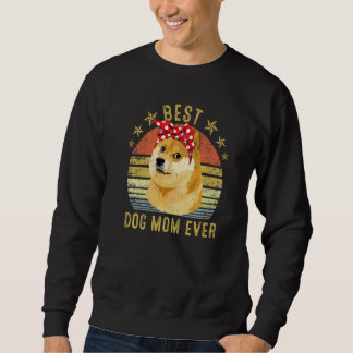 Best Dog Mum Ever Shiba Inu Mother's Day Sweatshirt