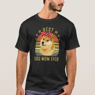 Best Dog Mum Ever Shiba Inu Mother's Day T-Shirt