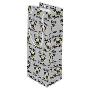 Best Dog Mum Ever Wine Gift Bag