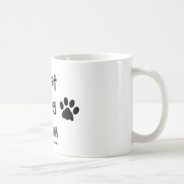 Best Dog Mum Mug (Right)