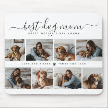 Best Dog Mum: Personalised Dog Photo Mother's Day