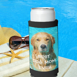 Best Dog Mum Photo  Seltzer Can Cooler