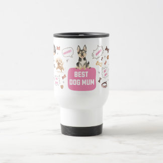 Best Dog Mum Travel Mug