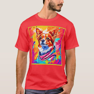 Best Dog Pet Paint Art T-Shirt