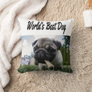 Best Dog Photo  Cushion