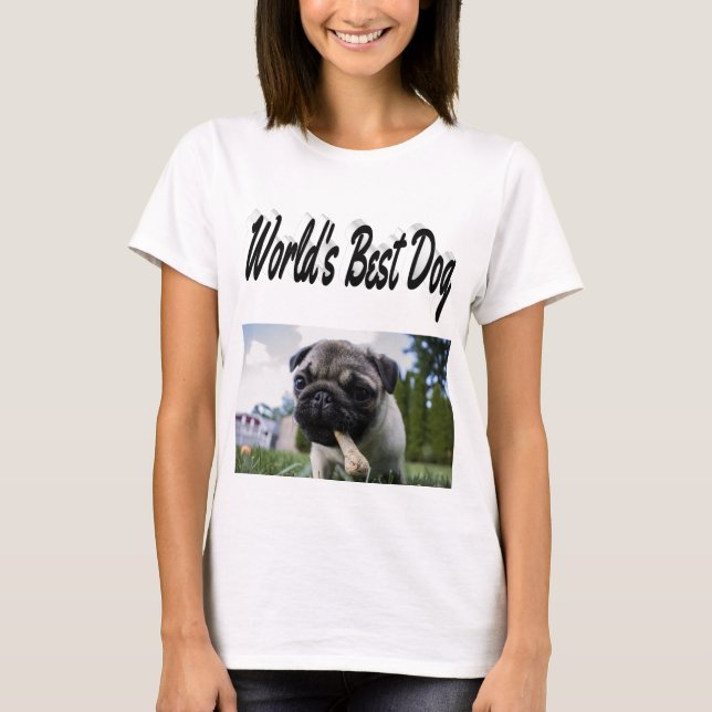 Best Dog Photo  T-Shirt (Front)