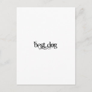 Best Dog Postcard