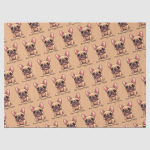 Best Doggy Daddy Frenchie French Bulldog Dog Pet Tissue Paper